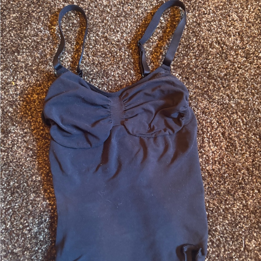 Skims black bodysuit